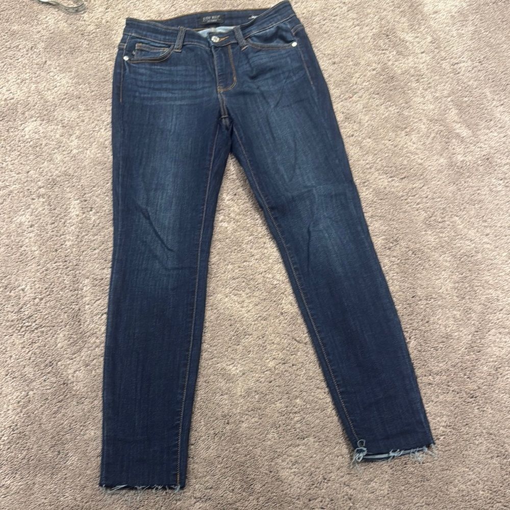 Judy blue dark skinny denim! Super stretchy! Great condition. 3/27
